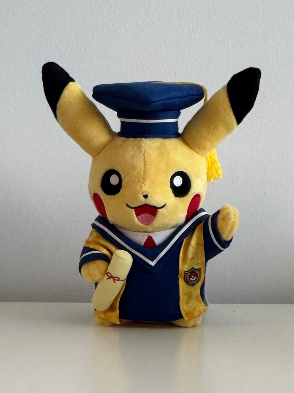 Pokemon Graduate Pikachu Plush